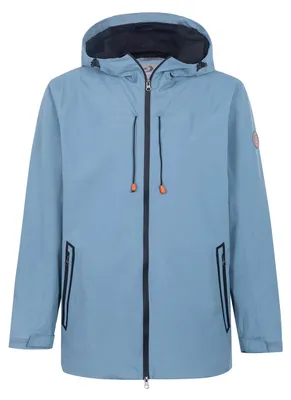 Produktbild von Blue Wave Herren Funktionsjacke Linus - Wasserdichte Outdoor-Jacke winddicht und atmungsaktiv in Ice Blue Größe L