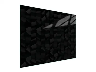 Immagine prodotto di Tagliere in vetro 52x40 nero