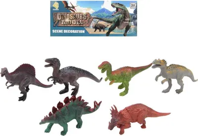 Immagine prodotto di Dinosauro 6 pezzi (giocattolo)