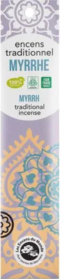Immagine prodotto di Bastoncini di incenso indiano - Mirra 20 pz.