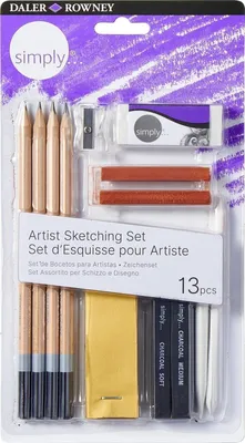 Immagine prodotto di Daler Rowney Simply Sketching Pencils Set di 13 matite artistiche