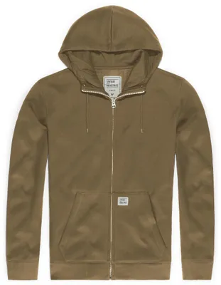 Imagen del producto de Sudadera con cremallera Vintage Industries, color arena, talla XL