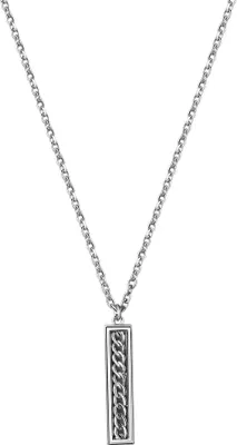 Produktbild von V Anhänger mit Kette 925/- Sterling Silber 50cm weiß 301250210
