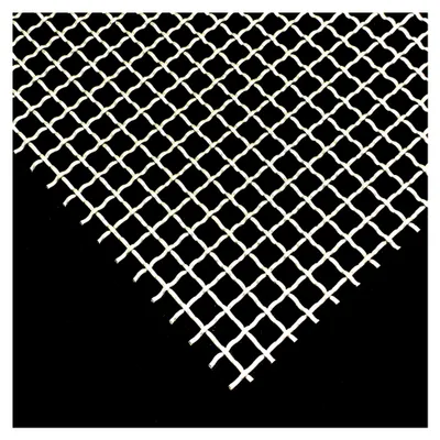 Produktbild von Stahl Verzinkt Wellengitter 10 x 10 mm Maschenweite Stahl 2 mm dick Drahtgitter Gitter Wellgitter Wunschzuschnitt (500 mm x 300 mm)