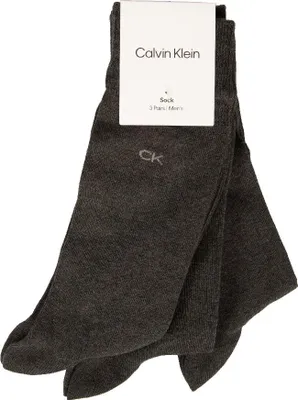 Produktbild von CK CALVIN KLEIN Herrensocken niedrige Rumpfsocken aus warmer Baumwolle, Packung mit 3 Stück Art. 701218746, EUR 43/46 - UK 9 - 11, Cotone 78%,Poliammide 20%,Elasthan 2%