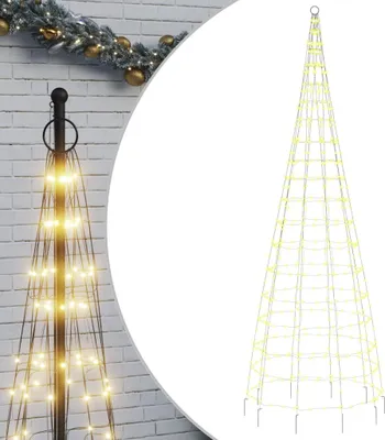 Obrázok produktu pre LED vianočný stromček 550 LED teplá biela 300 cm