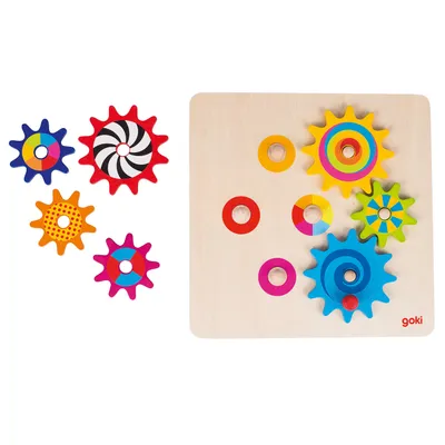 Image de Goki Tandwiel Puzzel, 8dlg.