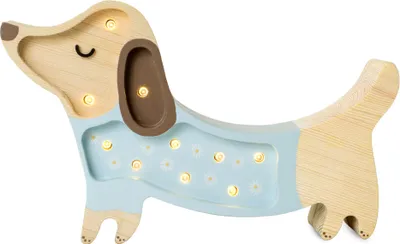 Obrázok produktu pre Nočné svetlo Little Lights Mini Puppy Daisy modré
