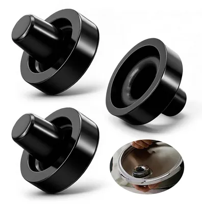 Silikonmembran für Fissler Vitavit, 3 Stück, schwarz