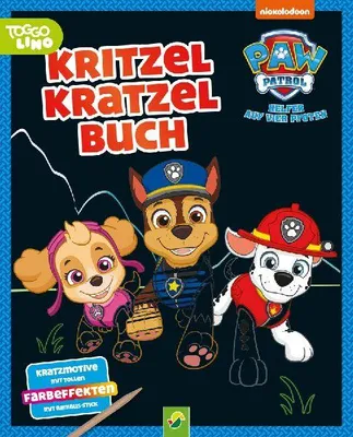 Produktbild von PAW Patrol Kritzel-Kratzel-Buch für Kinder ab 5 Jahren