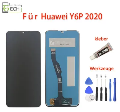 Produktbild von Für Huawei Y6P 2020 MED-LX9 LCD Display Bildschirm Touch Screen