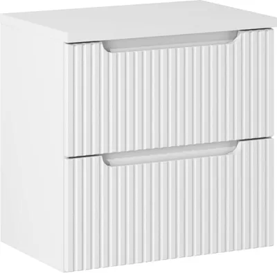 Produktbild von Waschtischunterschrank 60cm, weiß, NEWPORT-56-WHITE