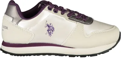 Image de US POLO ASSN. CHAUSSURES DE SPORT BLANC POUR ENFANTS : Couleur - Blanc, Taille - 31 Taille : 31 Couleur : Blanc