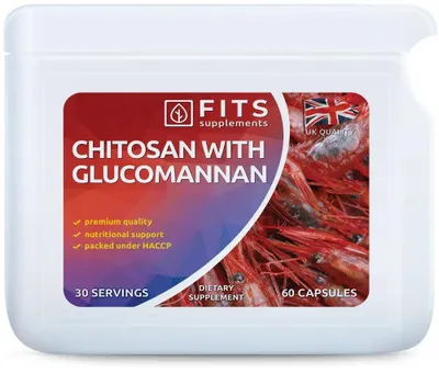 Produktbild von Chitosan und Glucomannan, 60 Kapseln