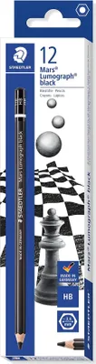 Produktbild von Staedtler Bleistift Lumo. black HB 100% PEFC
