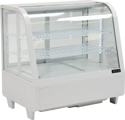 Image de Vitrine réfrigérée, plage de température -0 ~ +12 °C, 160 W, 100 L, 68 x 45 x 67