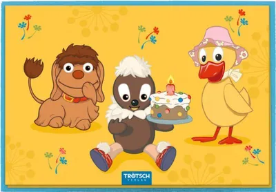 Produktbild von Trötsch Unser Sandmännchen Pop-up Karte Pittiplatsch und Freunde