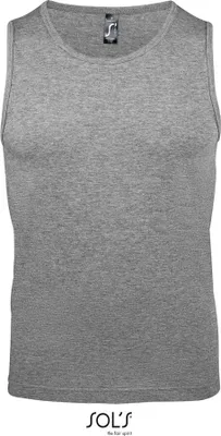 Obrázek produktu pro SOLs 11465 | Pánské tílko Justin - barva: Grey Melange - velikost: 4XL
