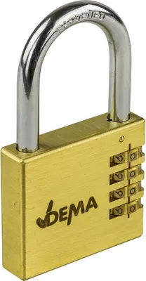 Produktbild von Vorhängeschloss mit Zahlenkombination 60 mm