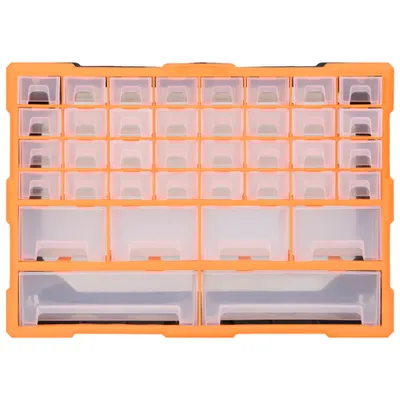 Immagine prodotto di vidaXL Organizzatore multi-cassetto con 38 cassetti 52x16x37,5 cm