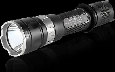 Produktbild von Niteye RRT2 21700 Raptor Taschenlampe SST-70 LED bis 2080 Lumen Drehring