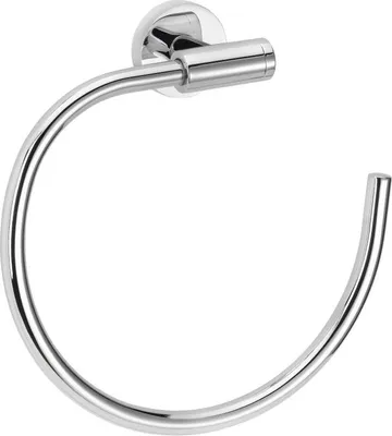 Produktbild von Primaster Handtuchring Edelstahl verchromt Classic Round Ø 20 cm