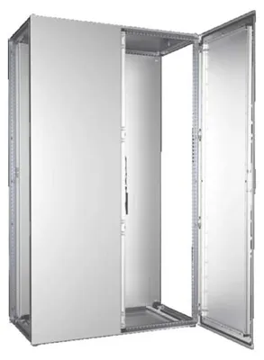 Immagine prodotto di Rittal 8451000 Rittal VX Anreih-Schranksystem, 2-türig, 1200x2000x600mm, Ed