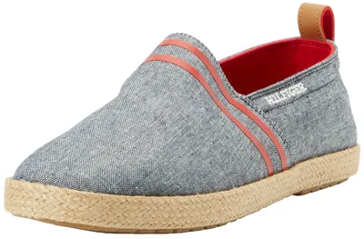 Immagine prodotto di Tommy Hilfiger, espadrillas da uomo, modello Basic Tommy, scarpe basse in tessuto, colore blu (Desert Sky)