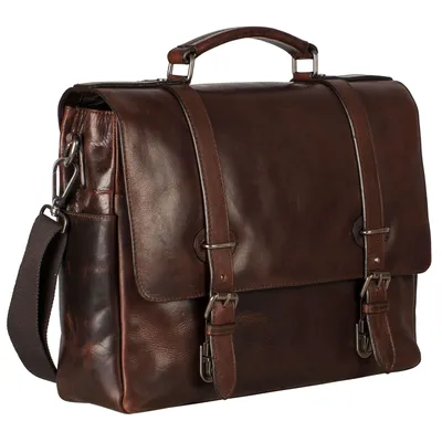 Produktbild von Leonhard Heyden Aktentasche mit Lapttopfach Roma braun
