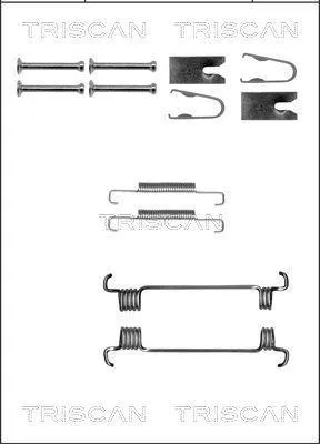 Image de Jeu d'accessoires, mâchoires de frein de stationnement