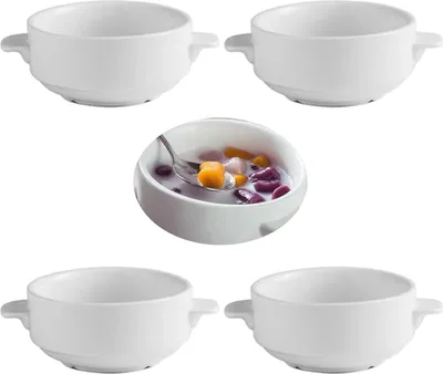 Produktbild von Suppenschüssel Set - multifunktional - Set von 4 - Keramik - Ø 11 cm