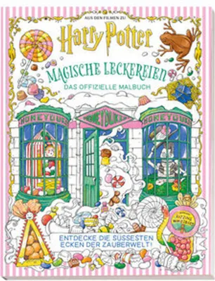 Obrázok produktu pre Aus den Filmen zu Harry Potter: Magische Leckereien - Das offizielle Malbuch