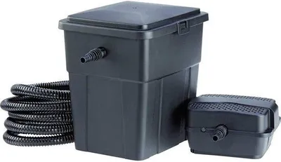 Produktbild von Famanu Filtersystem für Teiche - Komplett PondoClear 4000 mit 7 Watt UVC-Filter