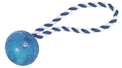 Immagine prodotto di Palla Nobby TPR con corda 26 cm blu