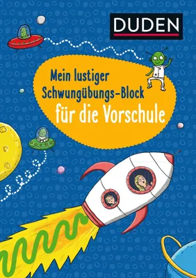 Produktbild von Duden: Mein lustiger Schwungübungs-Block für die Vorschule