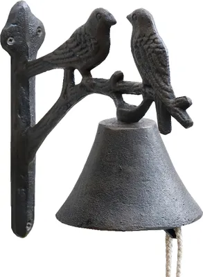 Produktbild von Vogelpaar Türglocke aus Gusseisen