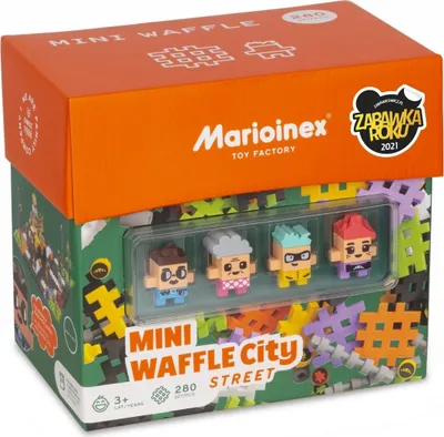 Produktbild von Marioinex Konstruktor City Zestaw Ulica 280 Elementów