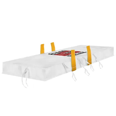 Produktbild von XXL Plattenbag 320x125x45cm Asbest Big Bag Well Platten Warndruck Traglast 1500 kg beschichtet mit Schürze und Deckel extra Hoch (45cm)