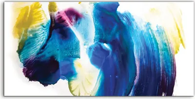 Produktbild von Coloray Spritzschutz aus Glas 120x60  Wandkunst Küchenrückwand impression zeitgenössische Abstrakte