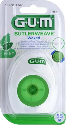 Produktbild von Gum Butlerweave Wax and Menthol Floss