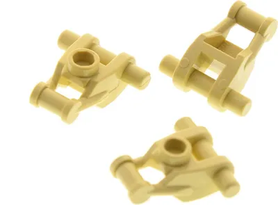 Image de 3x Lego Figurines Star Wars Corps supérieur droïde beige 4262538 4143659 4142448 30375