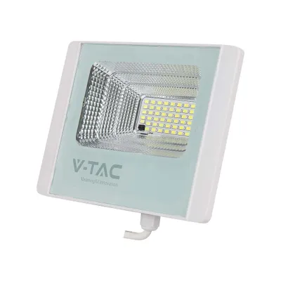 Image de V-TAC Projecteur solaire à LED VT-25W, 12 W, 6400 K, avec panneau + télécommande