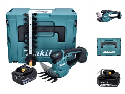 Produktbild von Makita DUM 111 M1XJ Akku Grasschere Strauchschere 18 V + 1x Akku 4,0 Ah + Makpac - ohne Ladegerät