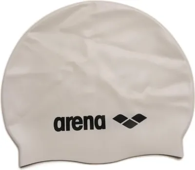 Produktbild von Arena Classic Silicone Cap, Schwarz, Silber, Kappe, Unisex, Erwachsener, Schwimmen, Silikon