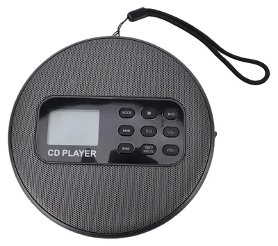 Produktbild von Tragbarer CD-Player, wiederaufladbar, Stereo, 3,5-mm-Kabel, zwei Lautsprecher, Bluetooth, CD, CD-R, MP3, Musik-Disc-Player