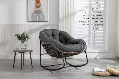Produktbild von Outdoor-Schaukelstuhl, Balkon-Freizeitstuhl