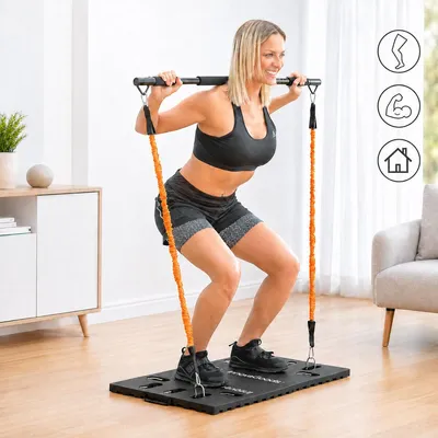 Image de Integrated Tragbar Training System mit Trainingsanleitung Gympak Max InnovaGoods