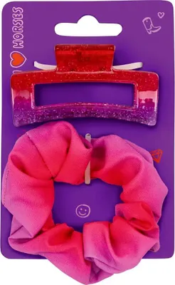 Produktbild von I LOVE HORSES - Scrunchie & Haarklammer