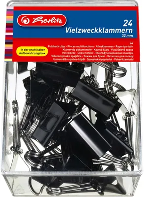Obrázek produktu pro Kancelářské sponky kovové 32 mm Her