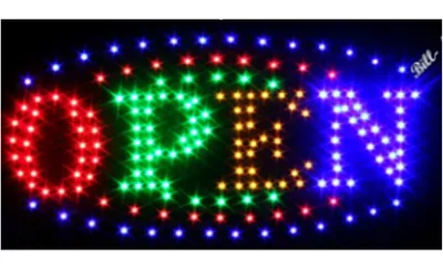 Produktbild von LED Schild OPEN 6